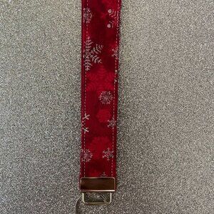 Lot of 10 Holiday NWOT Handmade Fabric Key Chain/Key Fob
